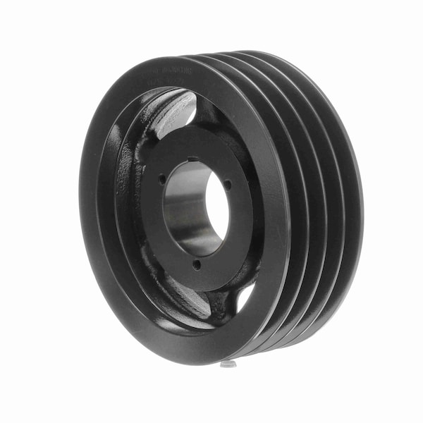 4 Groove Cast Iron Bushed Bore Multiple Sheave, 4TB90